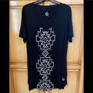 Double D Ranch tee shirt Dress embellished